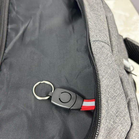 Ezuola Travel Laptop Backpack, Business Work Bag Gray - Picture 14 of 14